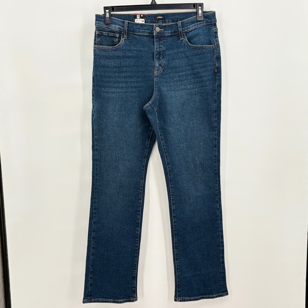 Express Women Medium Wash High Rise Bootcut Jeans Size 14 NWT NEW